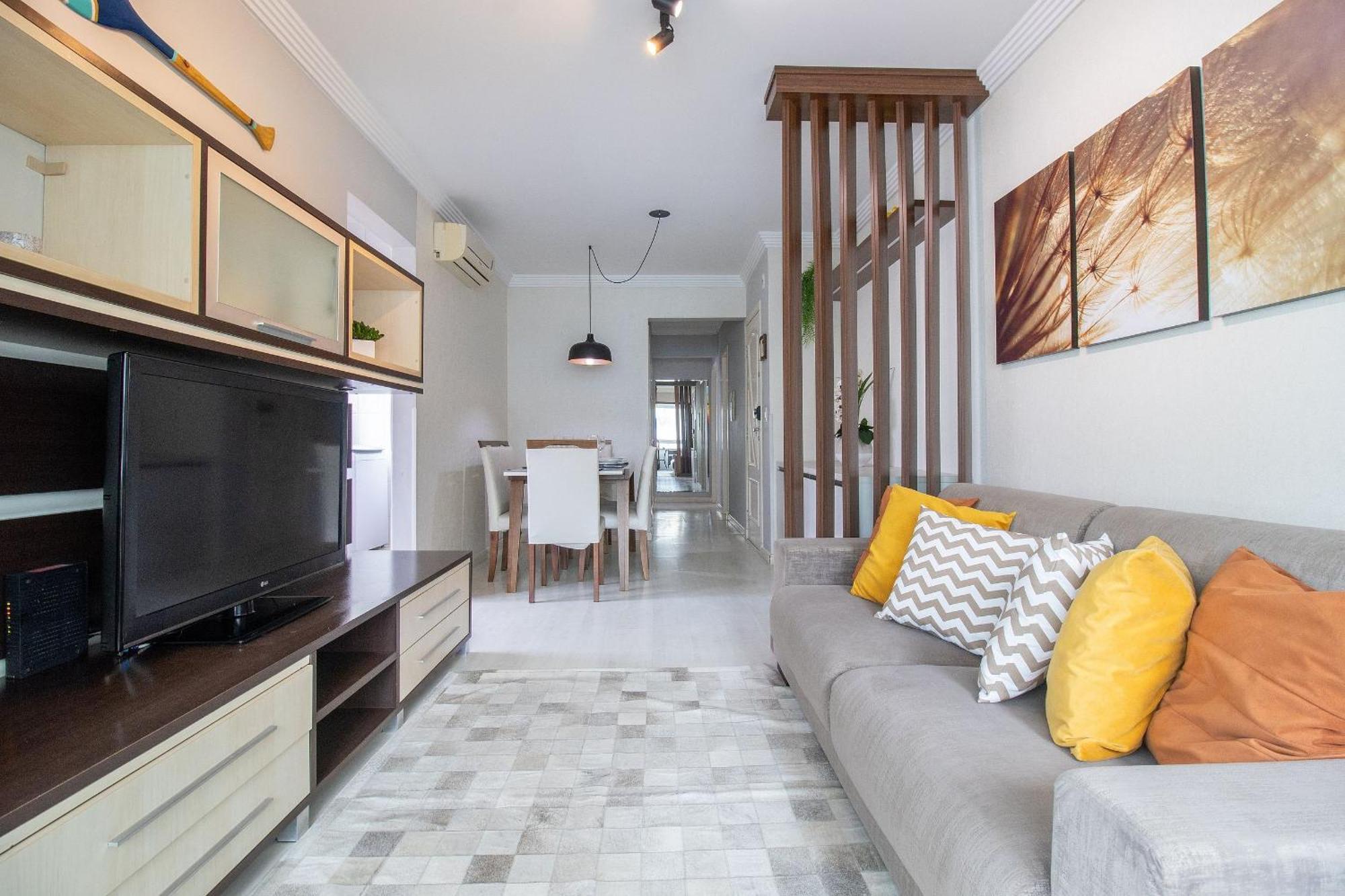 Qua41 - 3dorm, Climatizado, Churrasqueira Apartamento *